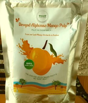 Organic Alphonso Pulp- 1kg