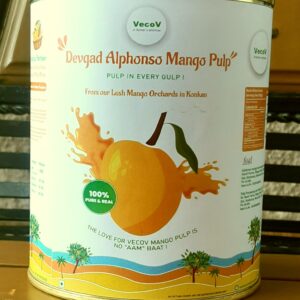 Buy Organic Alphonso mango Pulp